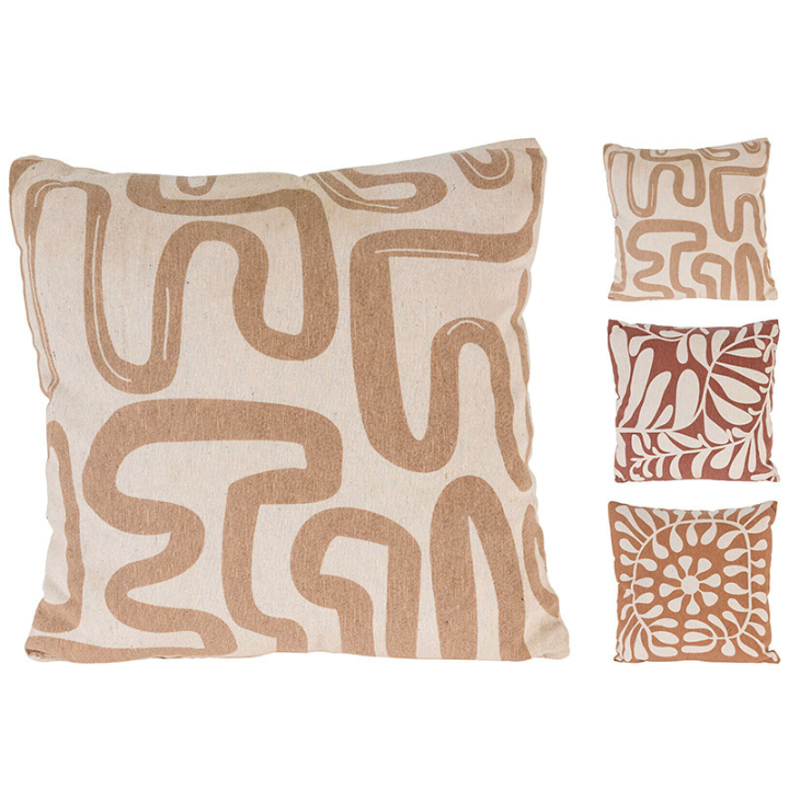 Μαξιλάρι με boho print σε 3 σχέδια
