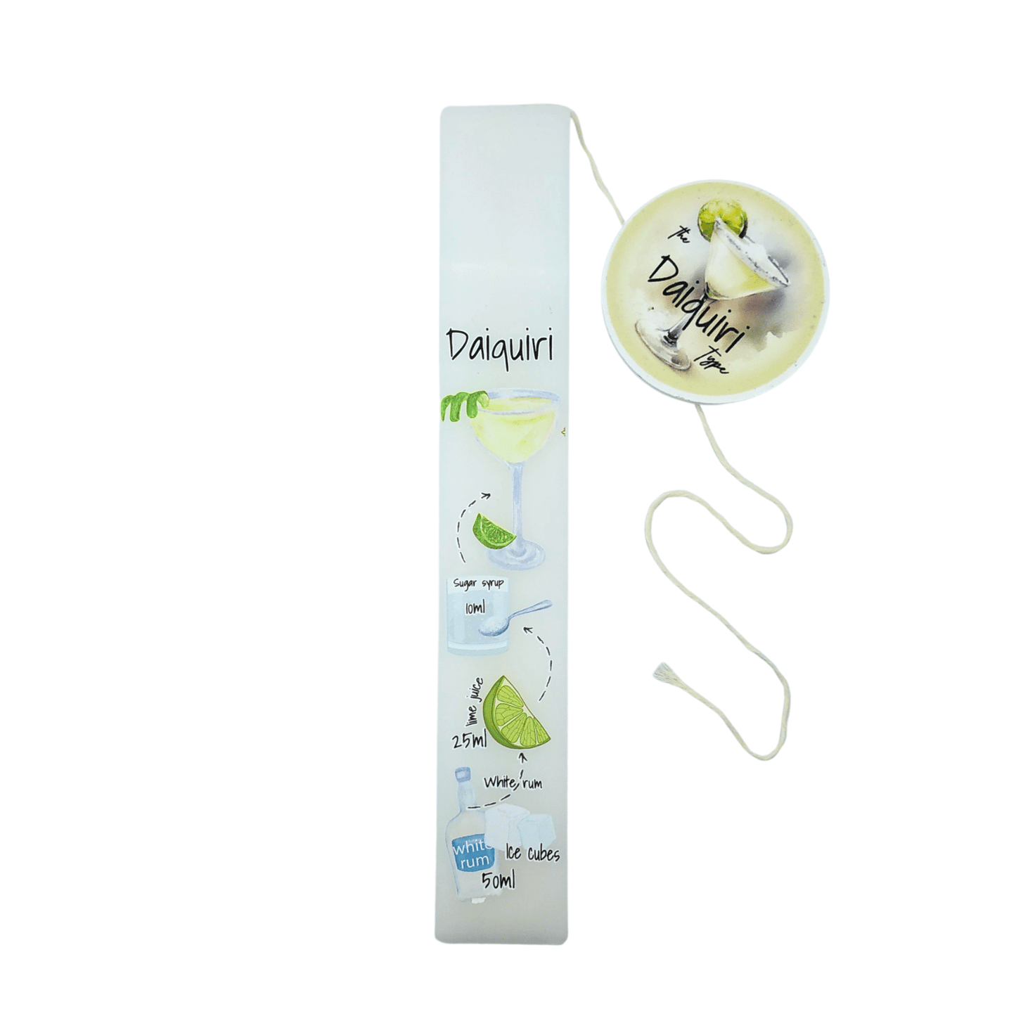 Λαμπάδα χειροποίητη "Daiquiri"