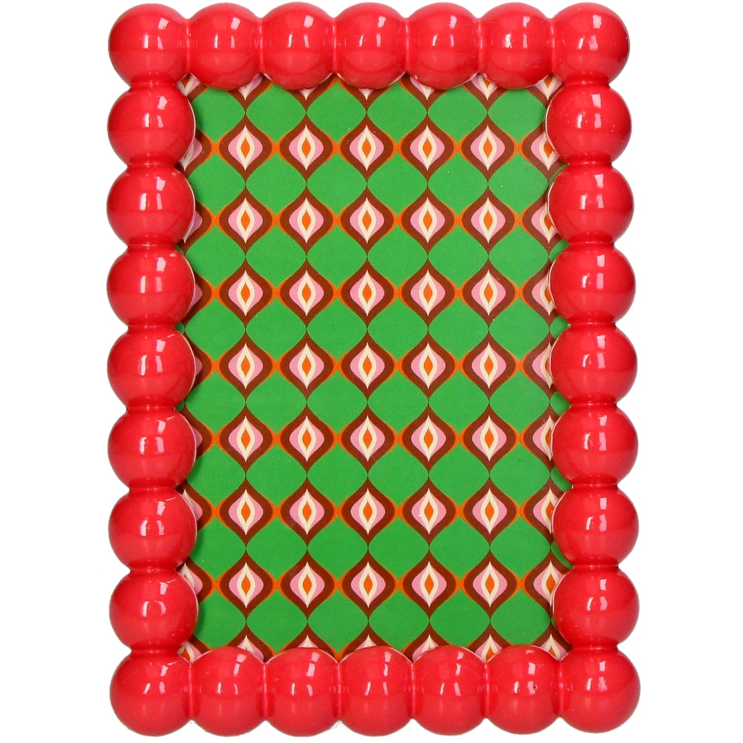 Κορνίζα Beads ροζ