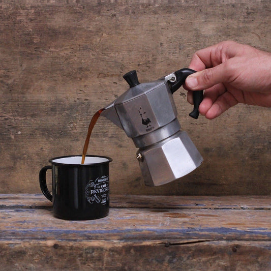 Κούπα μεταλλική "Café Revigorant"