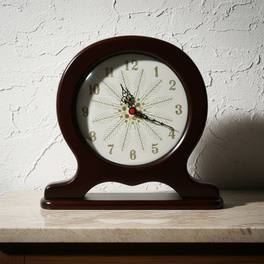 Ρολόι επιτραπέζιο αντίκα ξύλινο