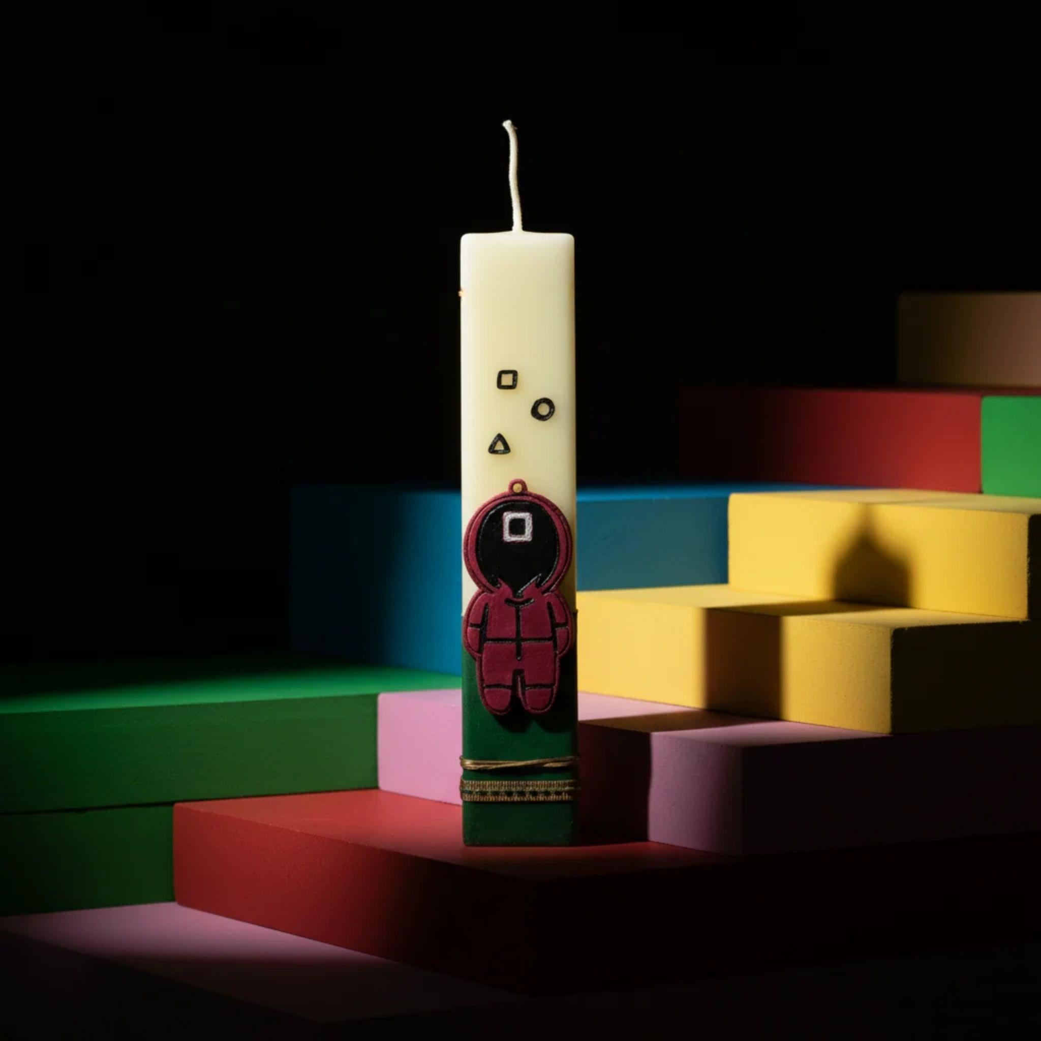 Λαμπάδα χειροποίητη "Squid Game"-LAFOTOU-IDEE | Home & Living Concept Store