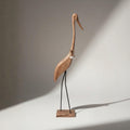 Διακοσμητικοί ερωδιοί από mango wood για boho chic διακόσμηση
