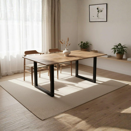 Τραπεζαρία από μασίφ ξύλο μάνγκο