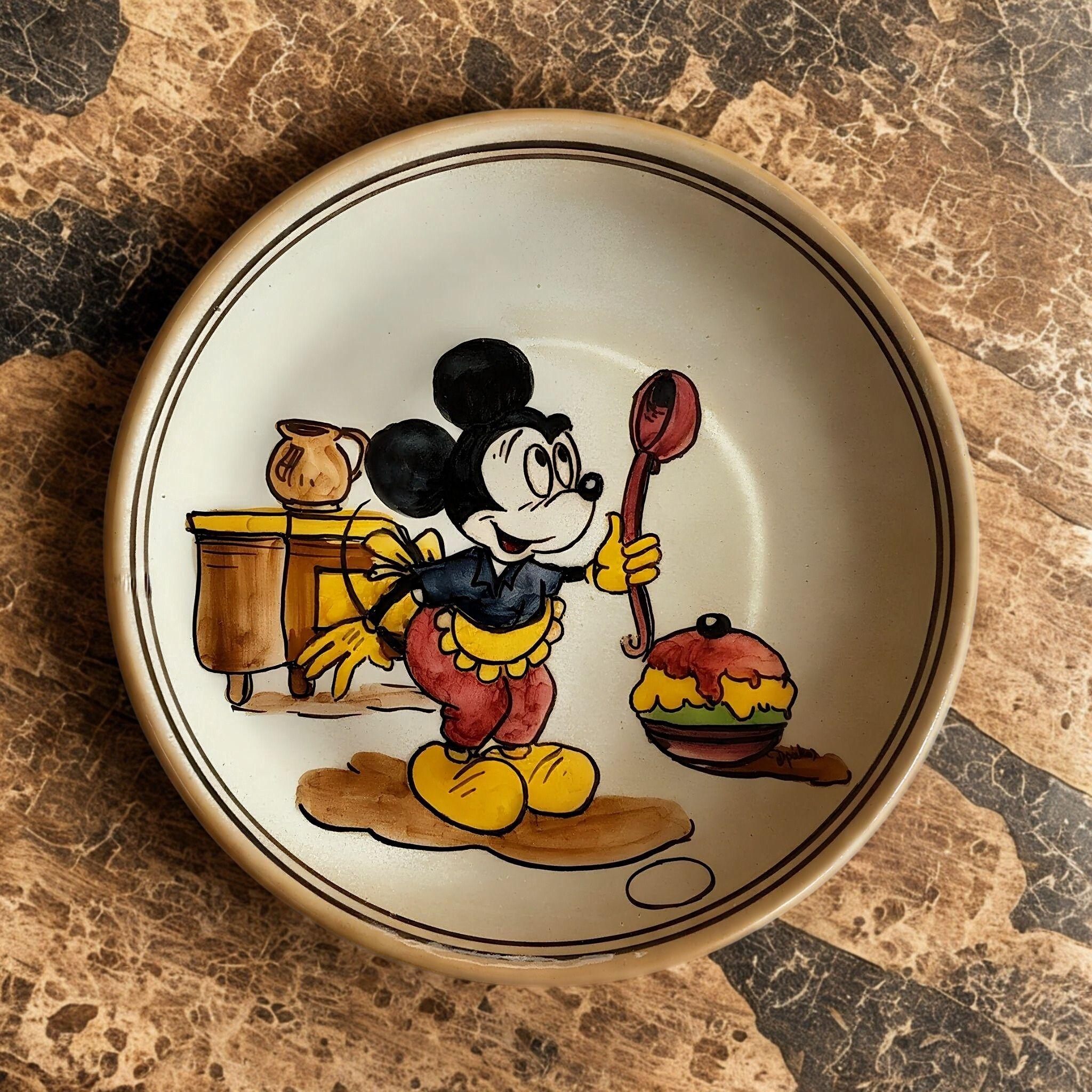 Πιάτο κεραμικό χειροποίητο Disney-IDEE ANTIQUES-IDEE | Home & Living Concept Store