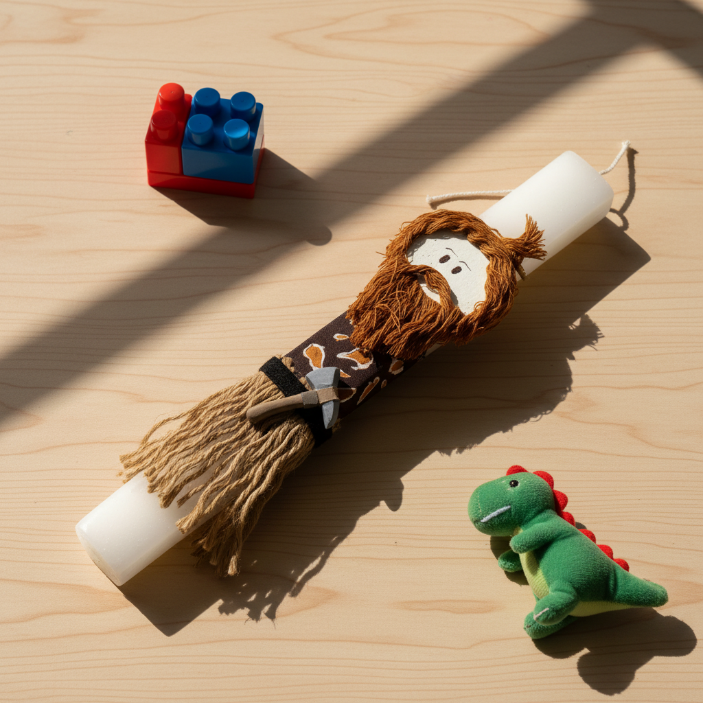 Λαμπάδα χειροποίητη "Ούγκα μπούγκα"-LAFOTOU-IDEE | Home & Living Concept Store