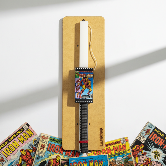 Λαμπάδα χειροποίητη "Ironman"-LAFOTOU-IDEE | Home & Living Concept Store