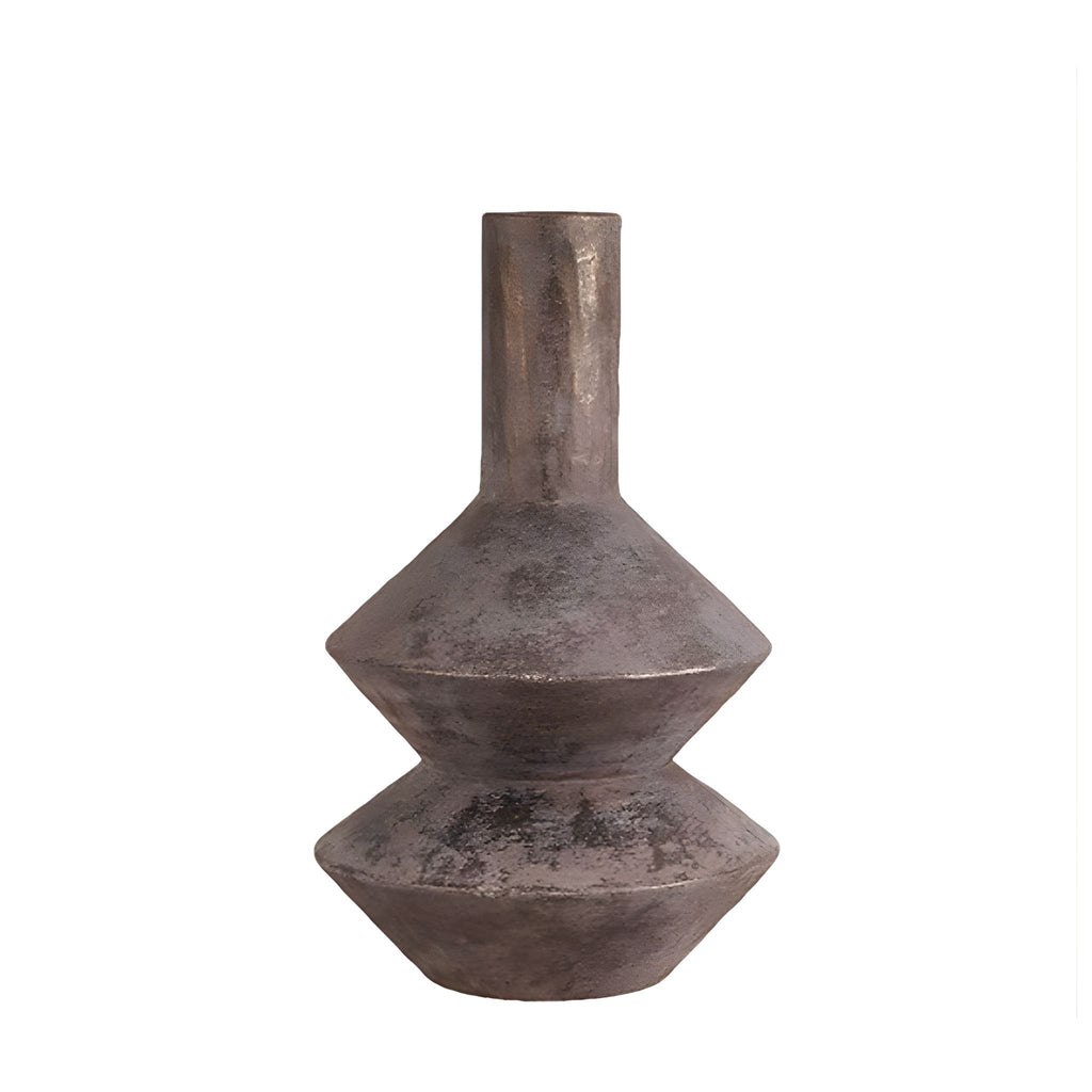 Χειροποίητο Βάζο Terracotta “Zig-Zag” για διακοσμητική σύνθεση