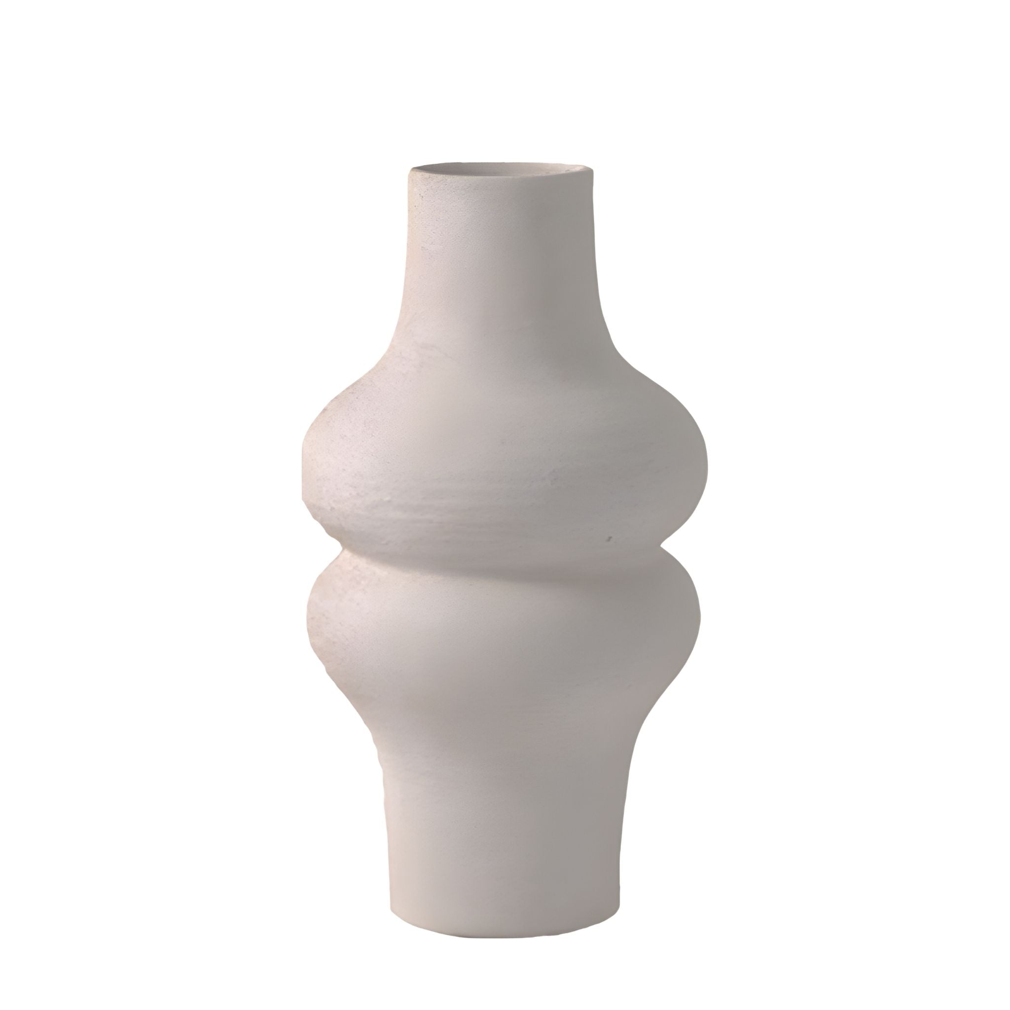 Χειροποίητο Βάζο Terracotta “Curves” για διακοσμητική σύνθεση