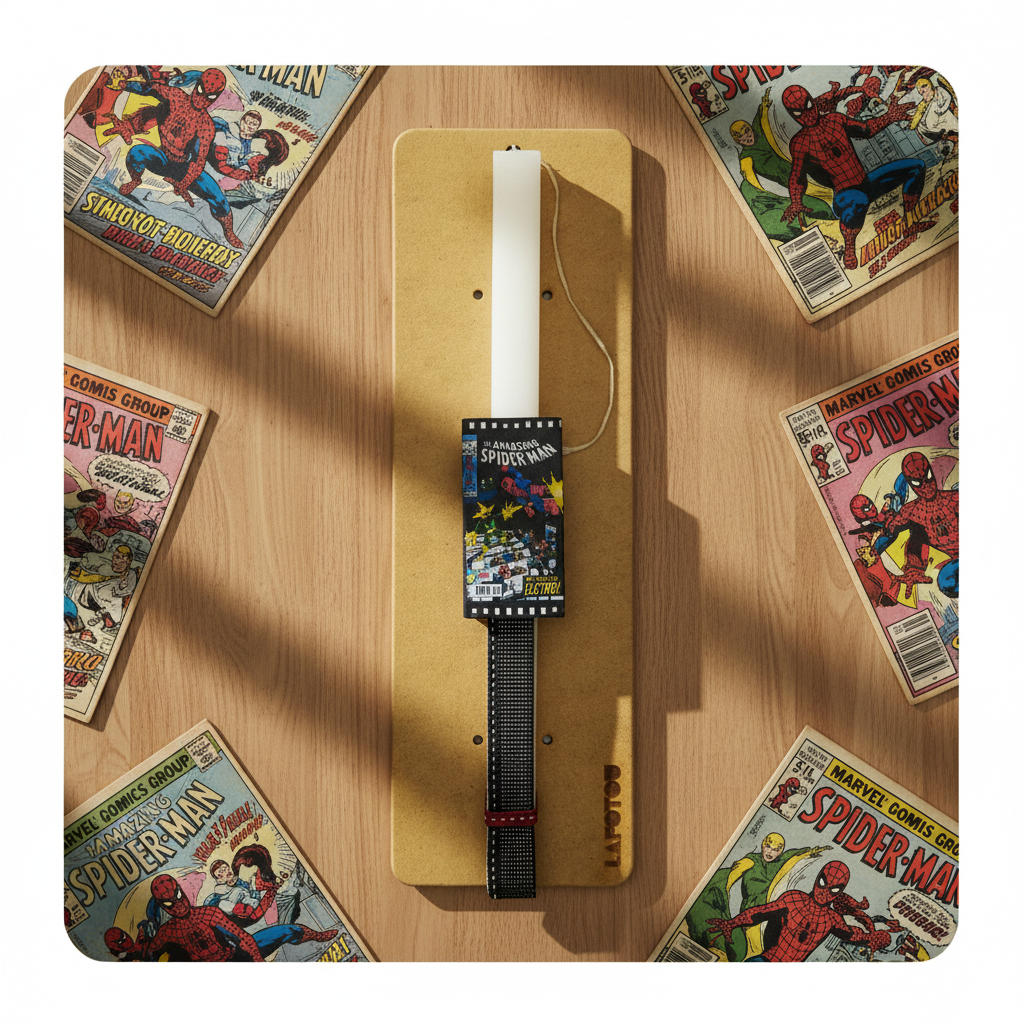 Λαμπάδα χειροποίητη "Spiderman"-LAFOTOU-IDEE | Home & Living Concept Store