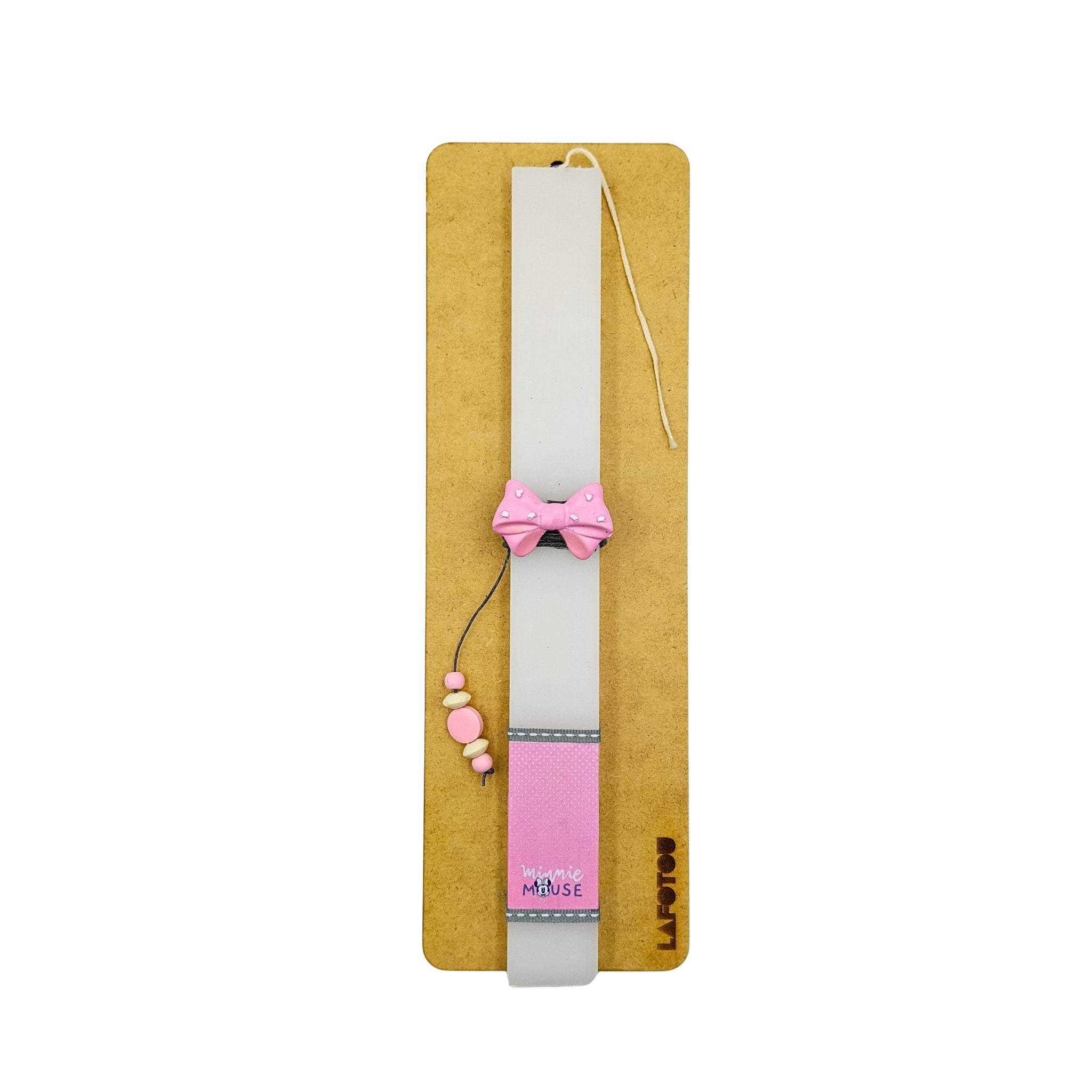 Λαμπάδα χειροποίητη "Minnie"-LAFOTOU-IDEE | Home & Living Concept Store
