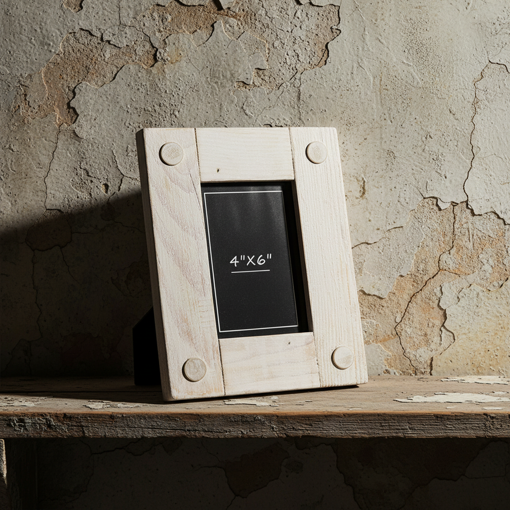 Κορνίζα από ανακυκλωμένη ξυλεία 10x15-HOMEGURU-IDEE | Home & Living Concept Store