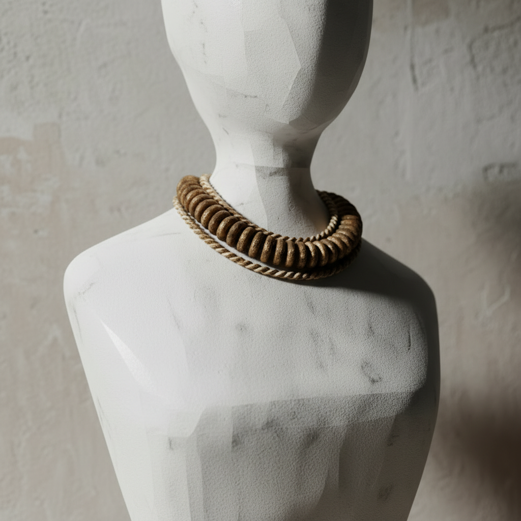 Διακοσμητική Προτομή KASMA από Mango Wood σε curated home styling