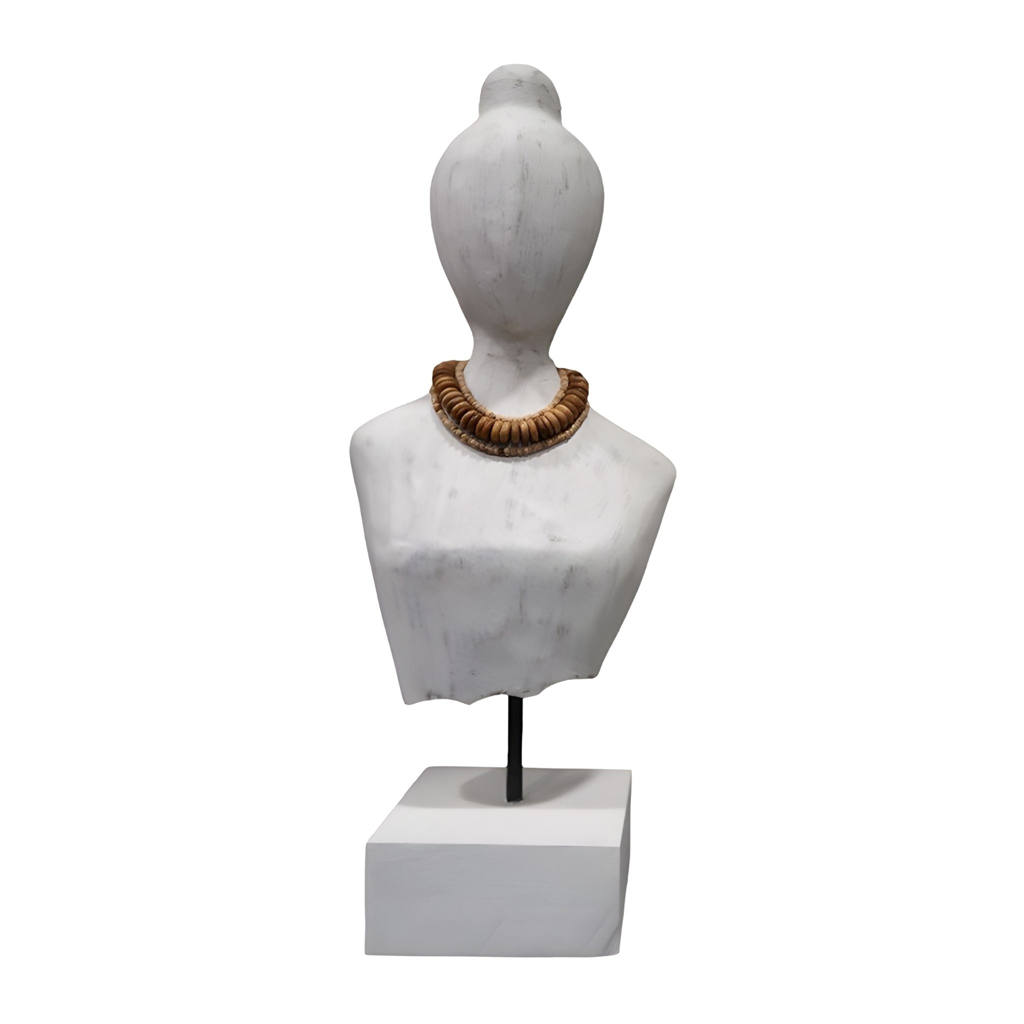 Διακοσμητική Προτομή KASMA από Mango Wood σε curated home styling