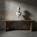Διακοσμητική Προτομή KASMA από Mango Wood σε curated home styling