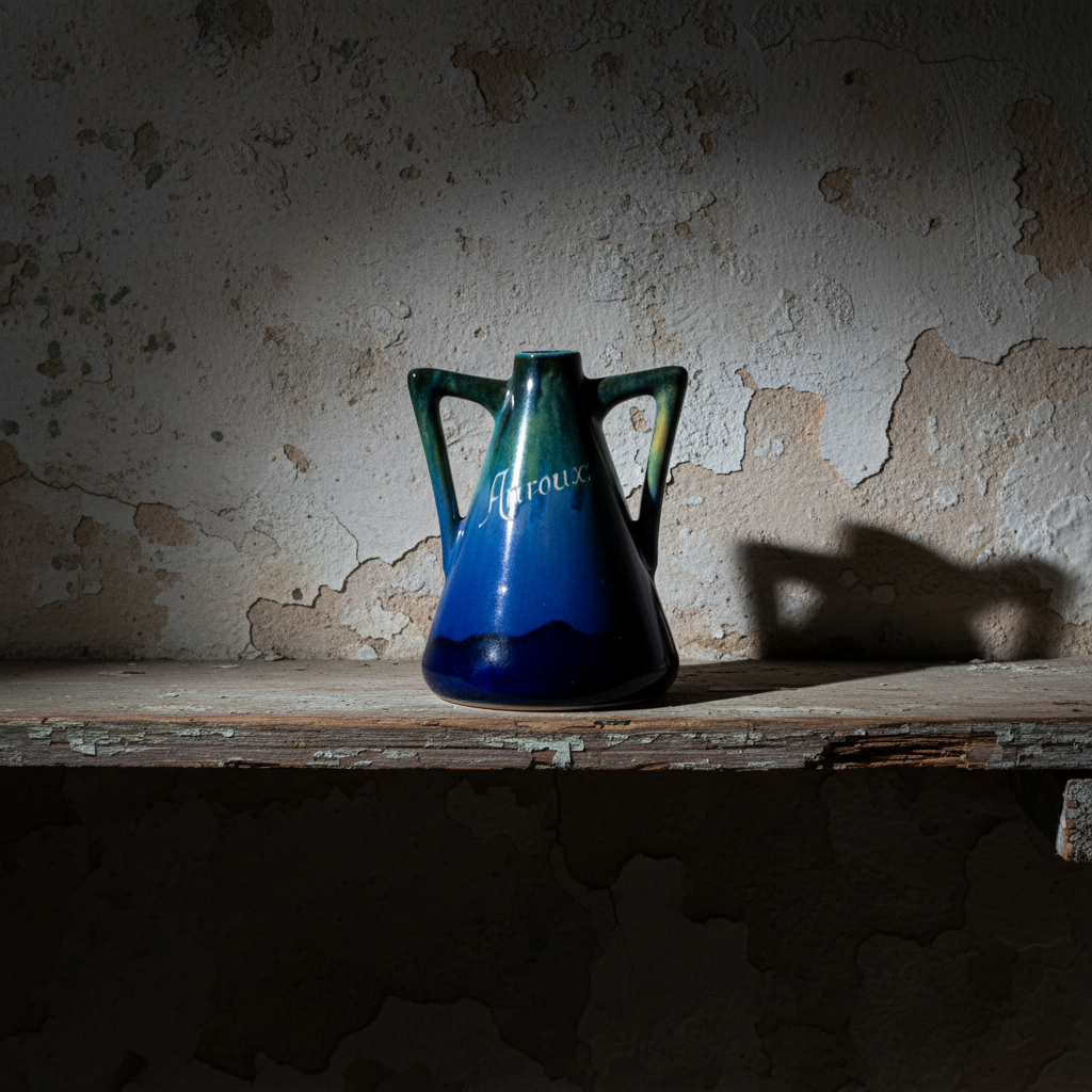 Βαζάκι αντίκα γαλλικό κεραμικό-IDEE ANTIQUES-IDEE | Home & Living Concept Store