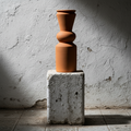 Χειροποίητο Βάζο Terracotta “Forms” για διακοσμητική σύνθεση