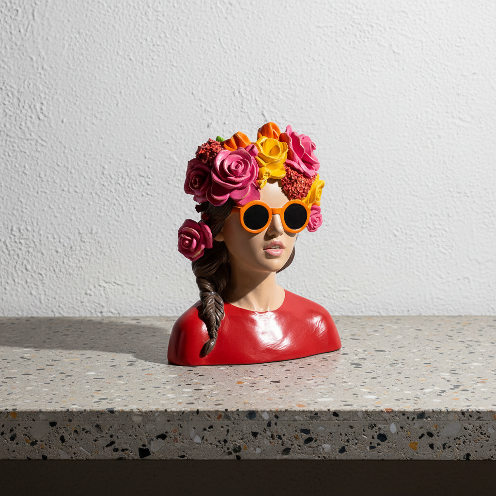 Διακοσμητικό Γλυπτό Γυναικεία Προτομή σε curated home styling