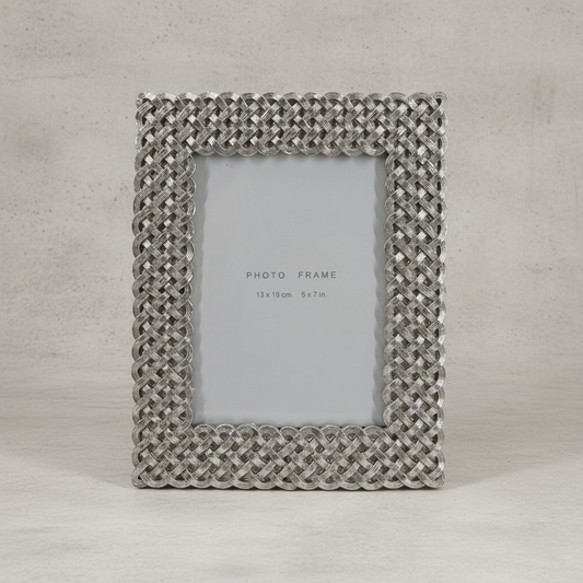 Κορνίζα ασημί 13Χ18