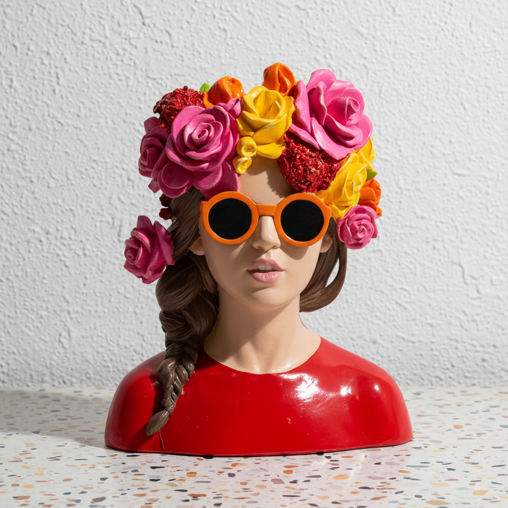 Διακοσμητικό Γλυπτό Γυναικεία Προτομή σε curated home styling