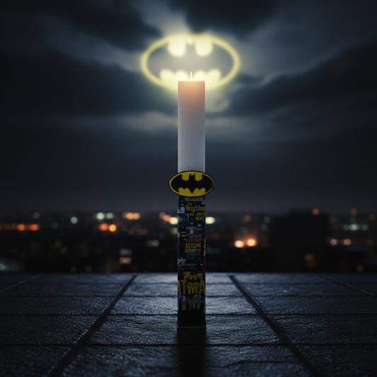 Λαμπάδα χειροποίητη "Batman"-LAFOTOU-IDEE | Home & Living Concept Store