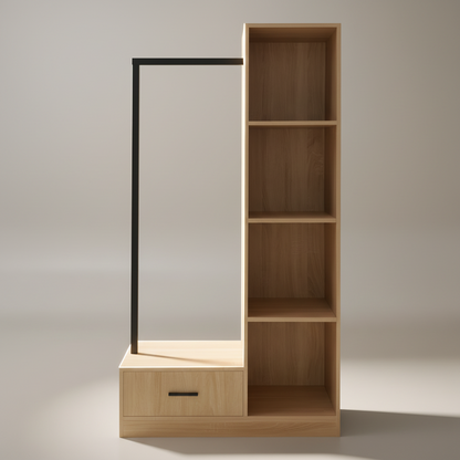 Έπιπλο εισόδου mdf σε φυσική απόχρωση