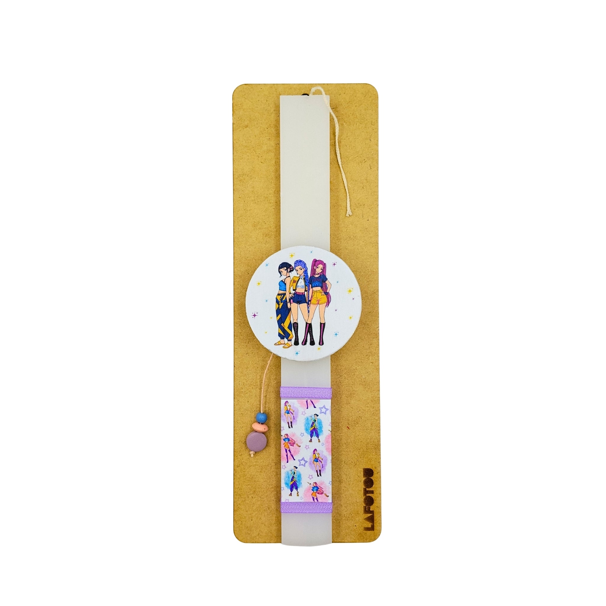 Λαμπάδα χειροποίητη "K-Pop"-LAFOTOU-IDEE | Home & Living Concept Store