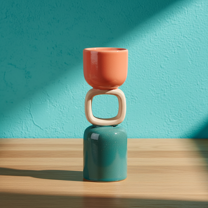 Κηροπήγιο κεραμικό