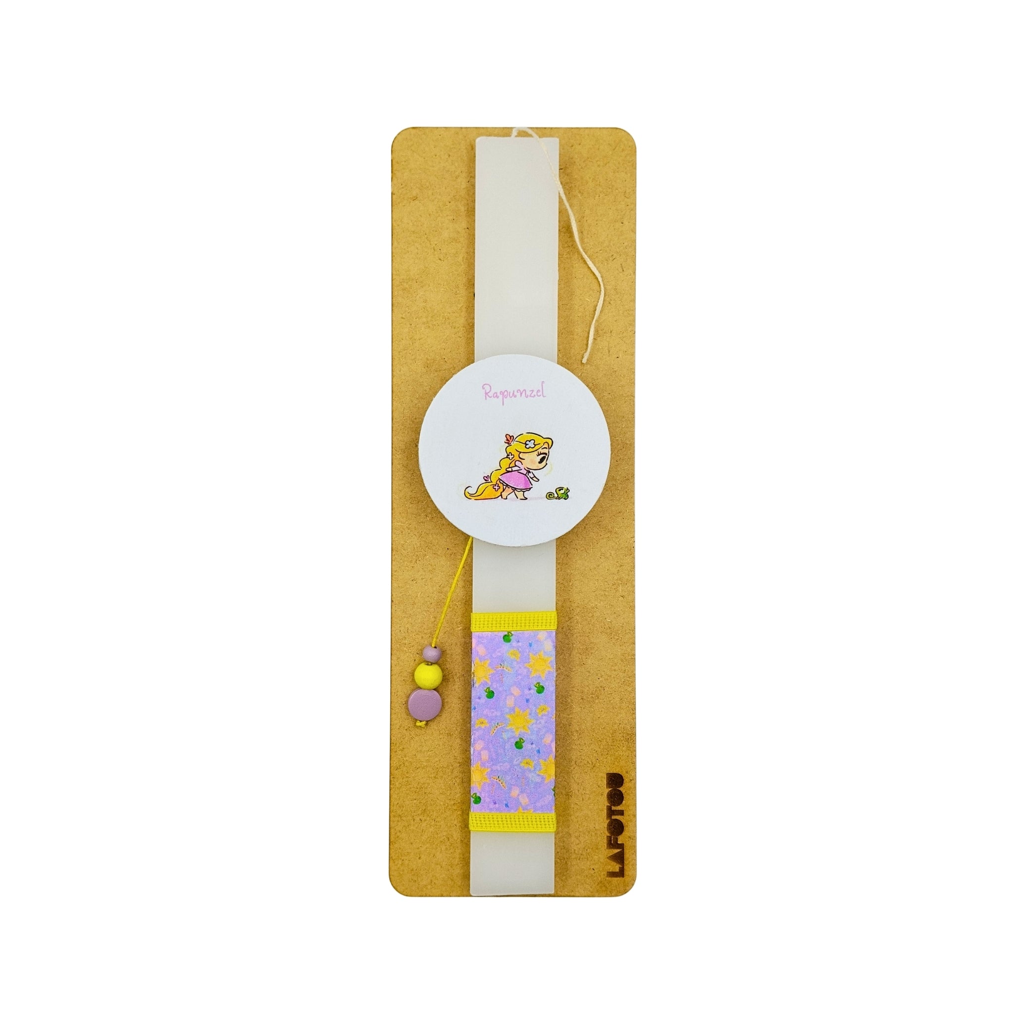 Λαμπάδα χειροποίητη "Rapunzel"-LAFOTOU-IDEE | Home & Living Concept Store