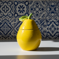 Κεραμικό Διακοσμητικό Δοχείο Λεμόνι σε curated home styling