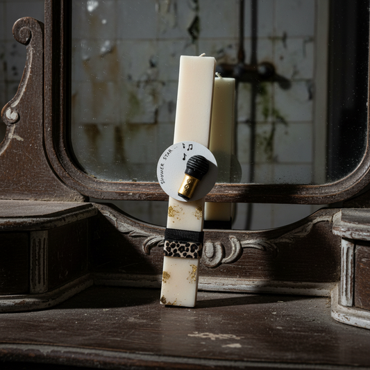 Λαμπάδα χειροποίητη "Music"-LAFOTOU-IDEE | Home & Living Concept Store