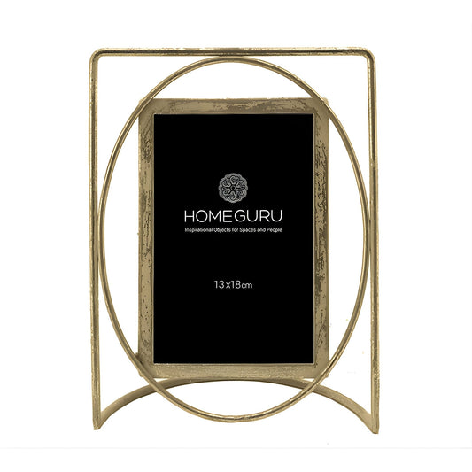 Κορνίζα μεταλλική χρυσή