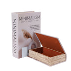 Κουτιά Βιβλία “Minimalism” Σετ 2 σε curated home styling