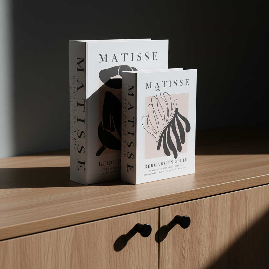 Κουτιά Βιβλία “Matisse” Σετ 2 σε curated home styling