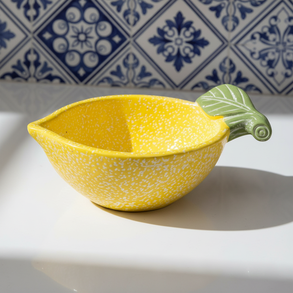 Διακοσμητικό Μπολ Λεμόνι σε curated home styling
