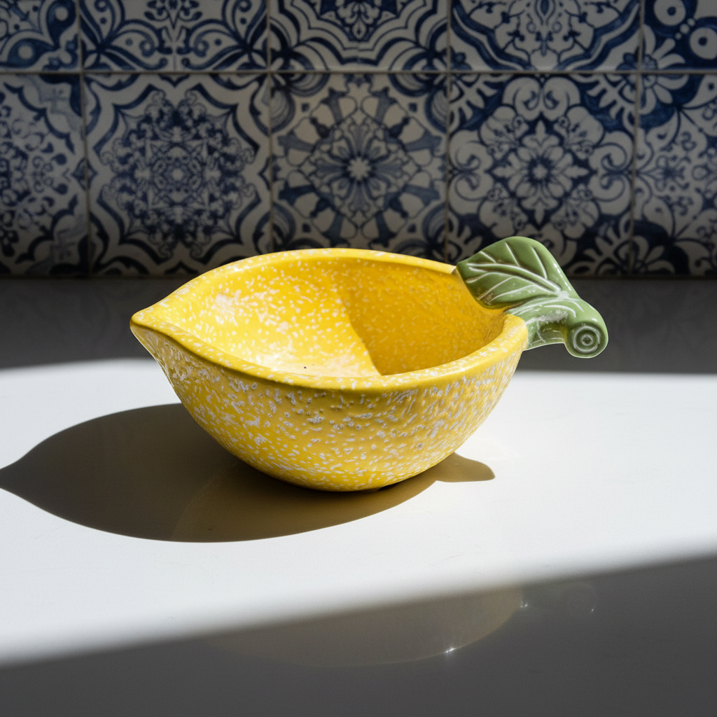 Διακοσμητικό Μπολ Λεμόνι σε curated home styling