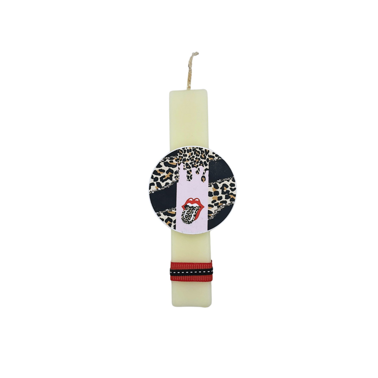 Λαμπάδα χειροποίητη "Rolling Stones"-LAFOTOU-IDEE | Home & Living Concept Store