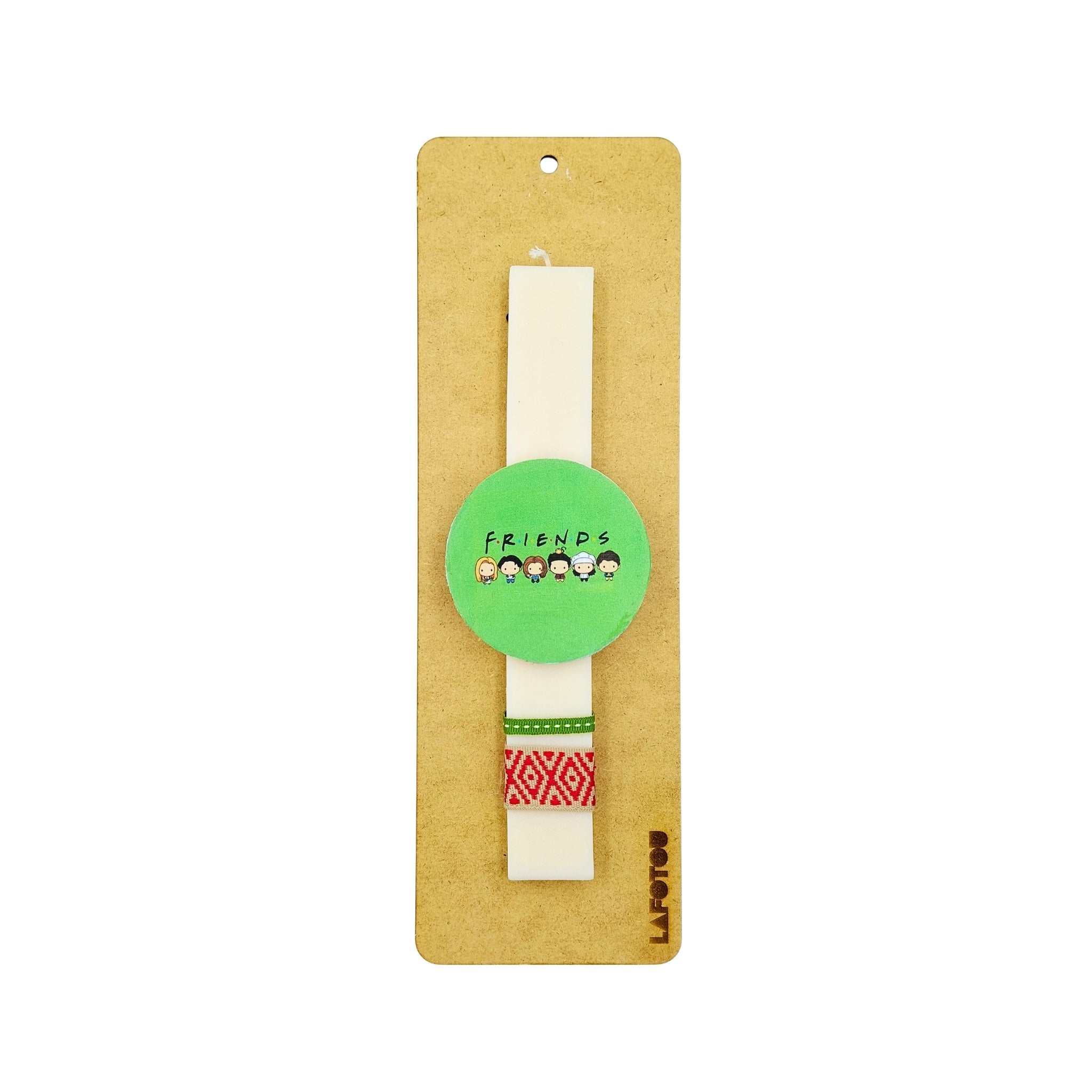 Λαμπάδα χειροποίητη "Friends"-LAFOTOU-IDEE | Home & Living Concept Store