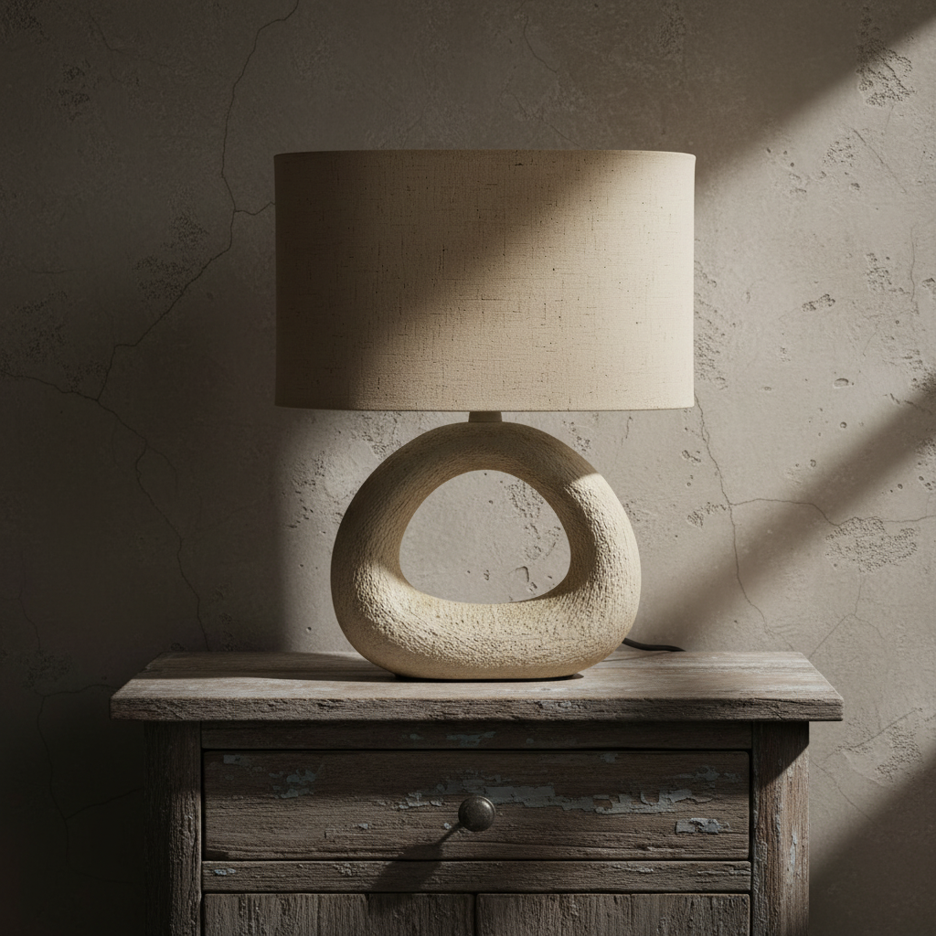 Φωτιστικό κεραμικό οβάλ