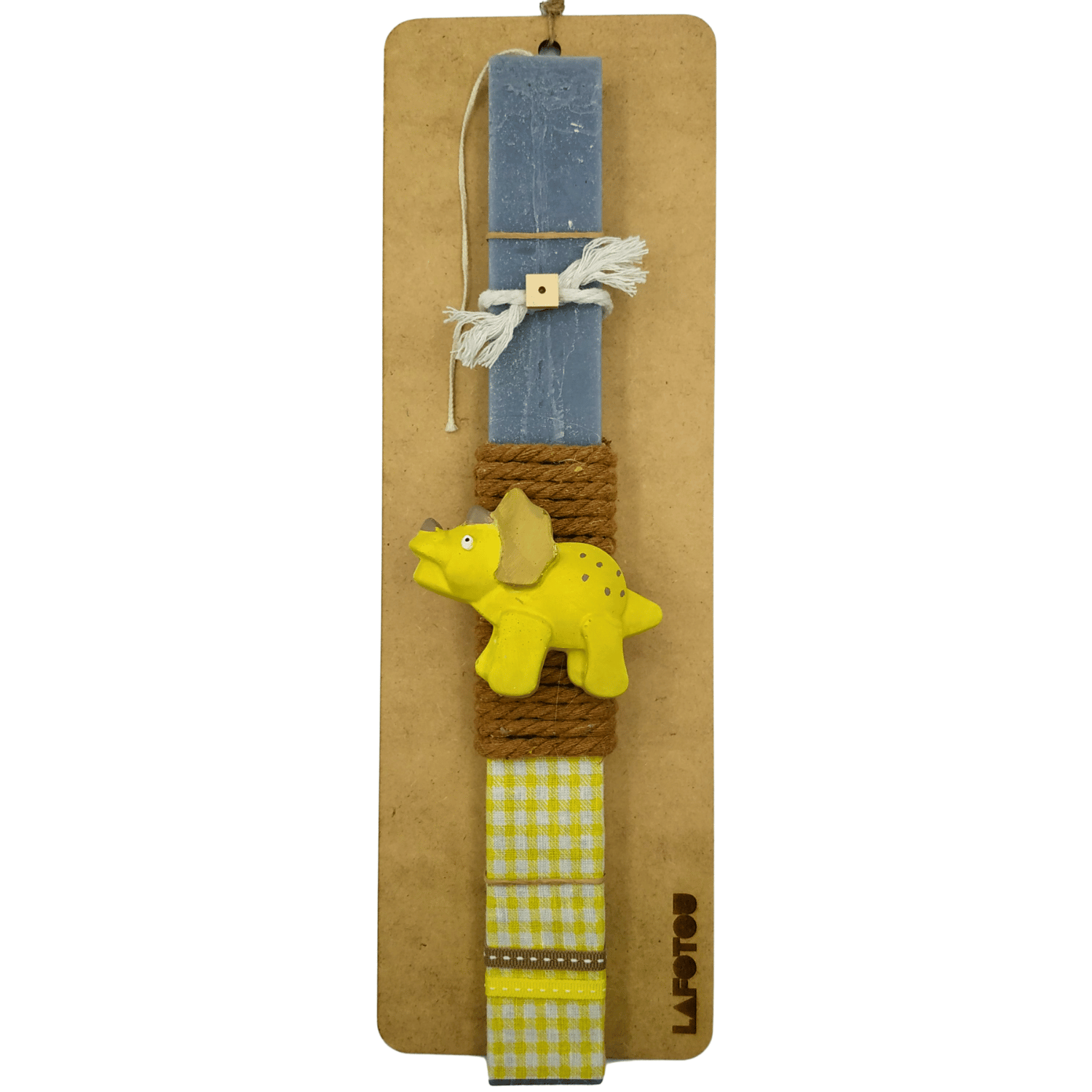 Λαμπάδα χειροποίητη "Δεινόσαυρος"-LAFOTOU-IDEE | Home & Living Concept Store