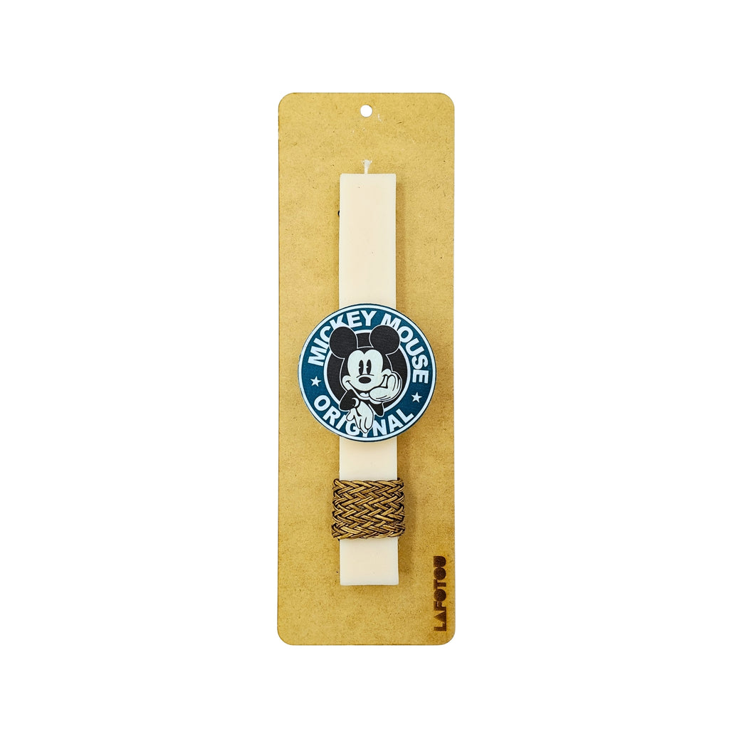 Λαμπάδα χειροποίητη "Mickey Mouse"-LAFOTOU-IDEE | Home & Living Concept Store