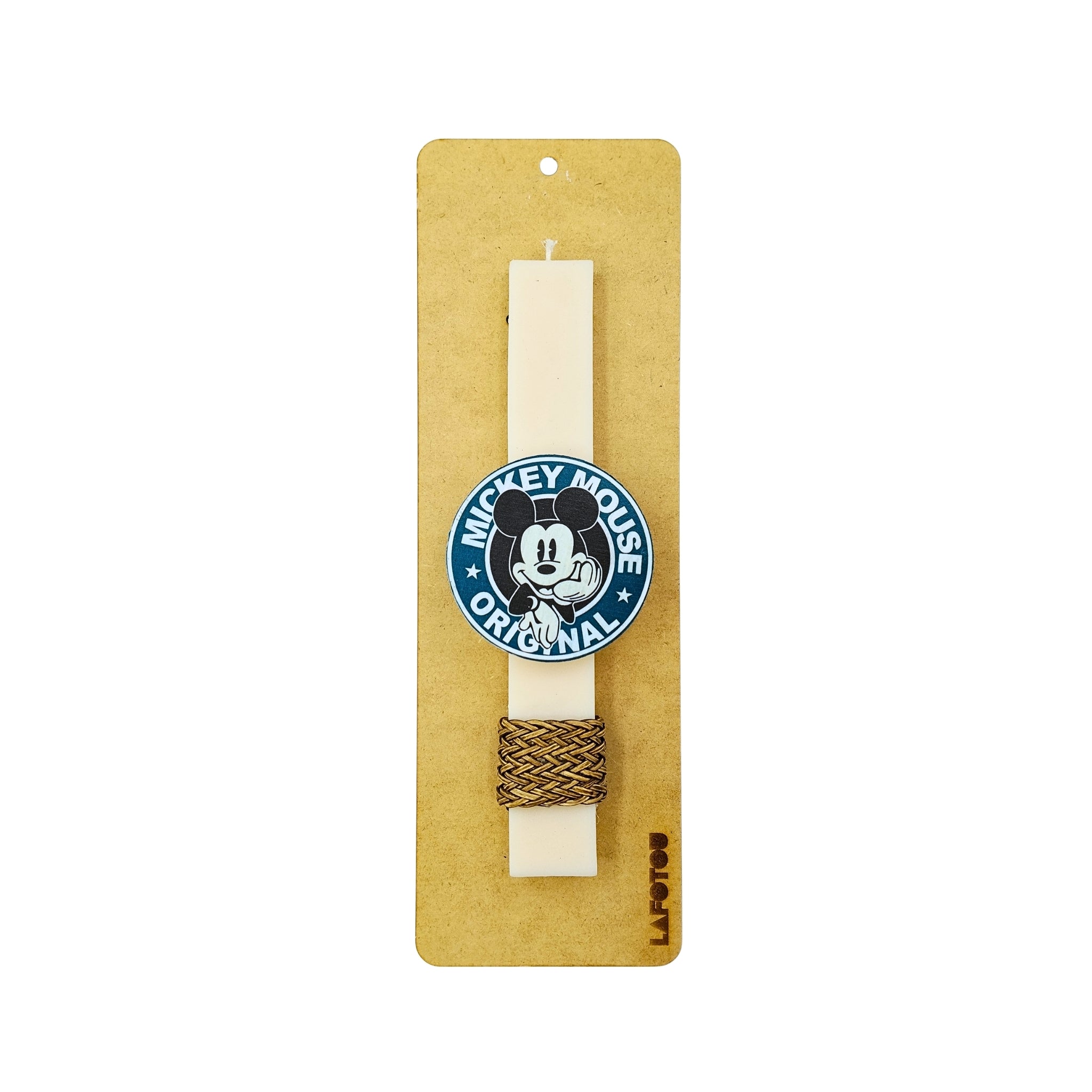 Λαμπάδα χειροποίητη "Mickey Mouse"-LAFOTOU-IDEE | Home & Living Concept Store