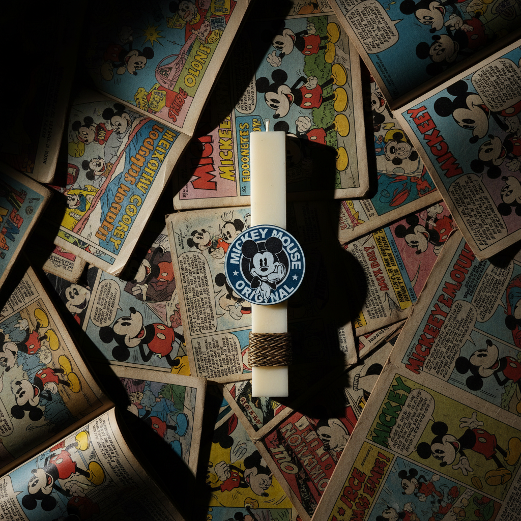 Λαμπάδα χειροποίητη "Mickey Mouse"-LAFOTOU-IDEE | Home & Living Concept Store