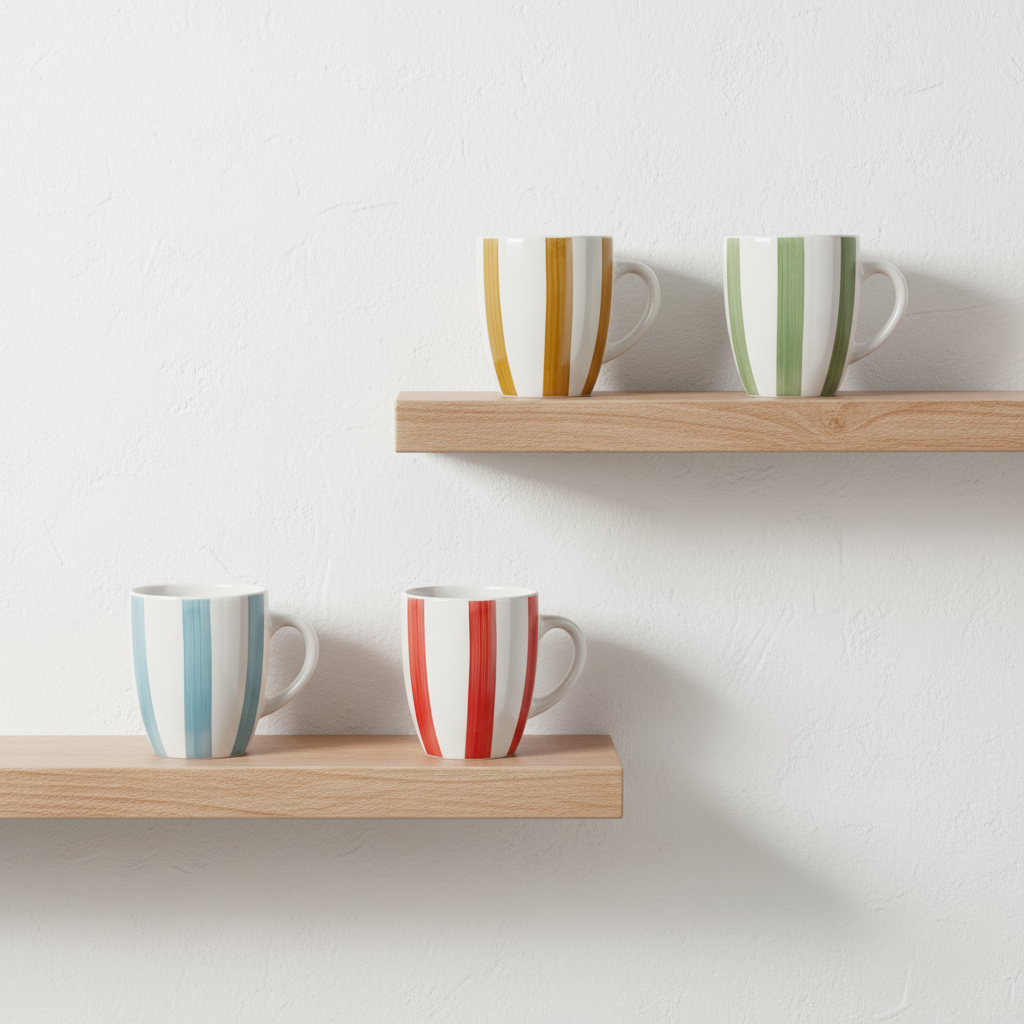 Κούπα Stoneware σε 4 Χρώματα σε curated home styling