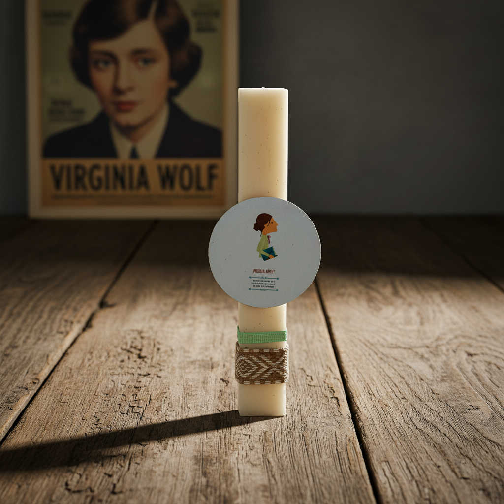 Λαμπάδα χειροποίητη "Virginia"-LAFOTOU-IDEE | Home & Living Concept Store