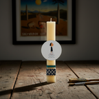 Λαμπάδα χειροποίητη "Salvador"-LAFOTOU-IDEE | Home & Living Concept Store