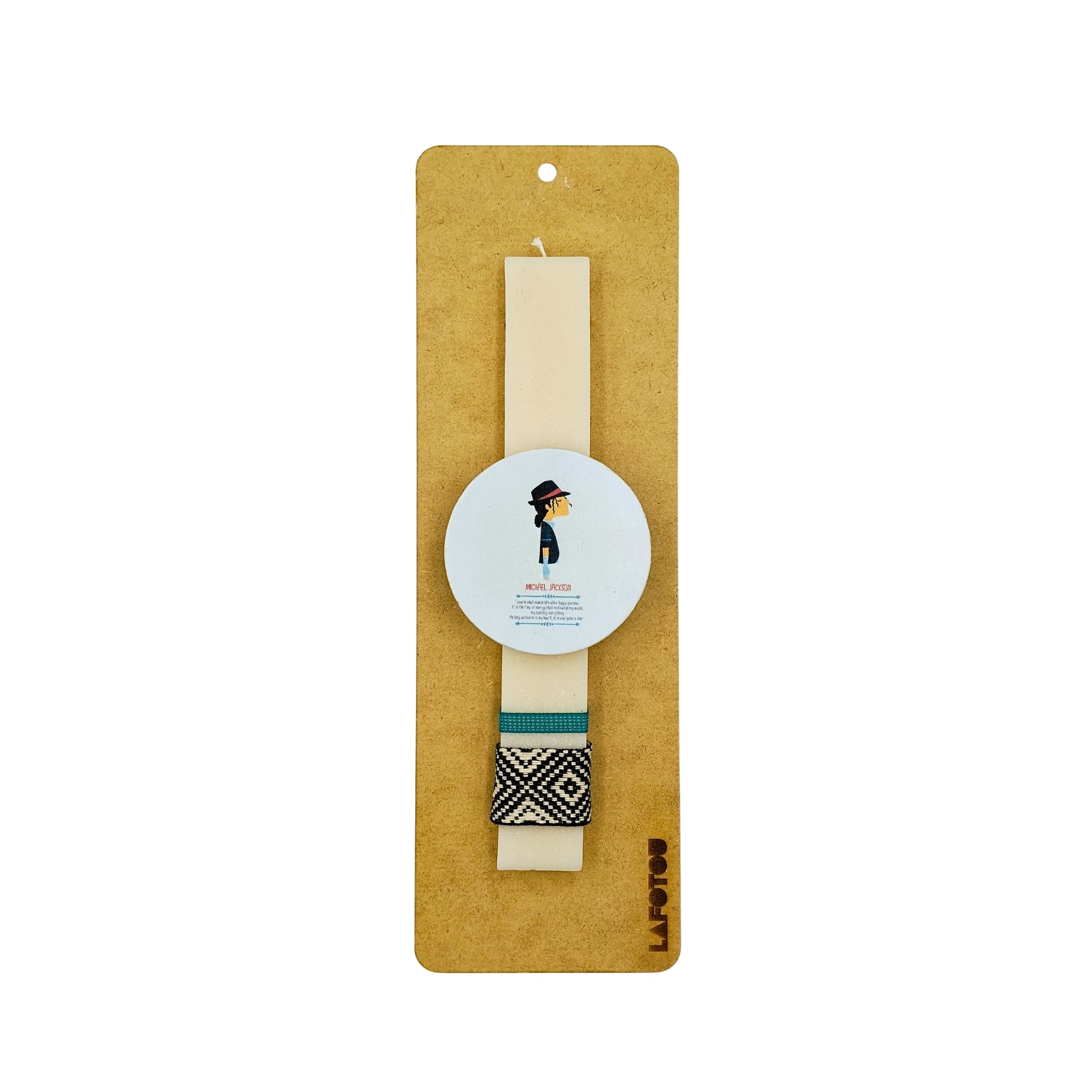 Λαμπάδα χειροποίητη "Michael"-LAFOTOU-IDEE | Home & Living Concept Store