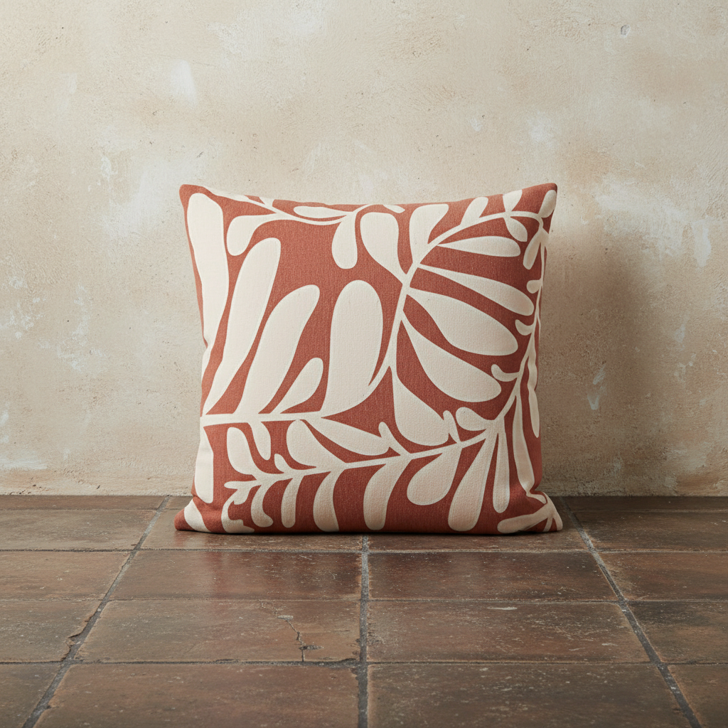 Διακοσμητικό μαξιλάρι με boho print διαθέσιμο σε τρία σχέδια