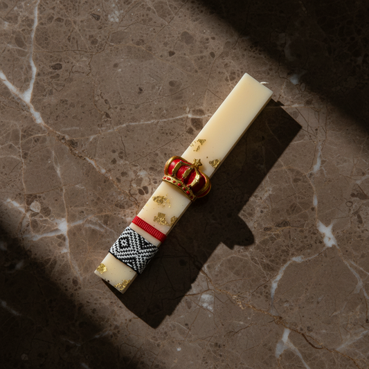 Λαμπάδα χειροποίητη "Queen"-LAFOTOU-IDEE | Home & Living Concept Store