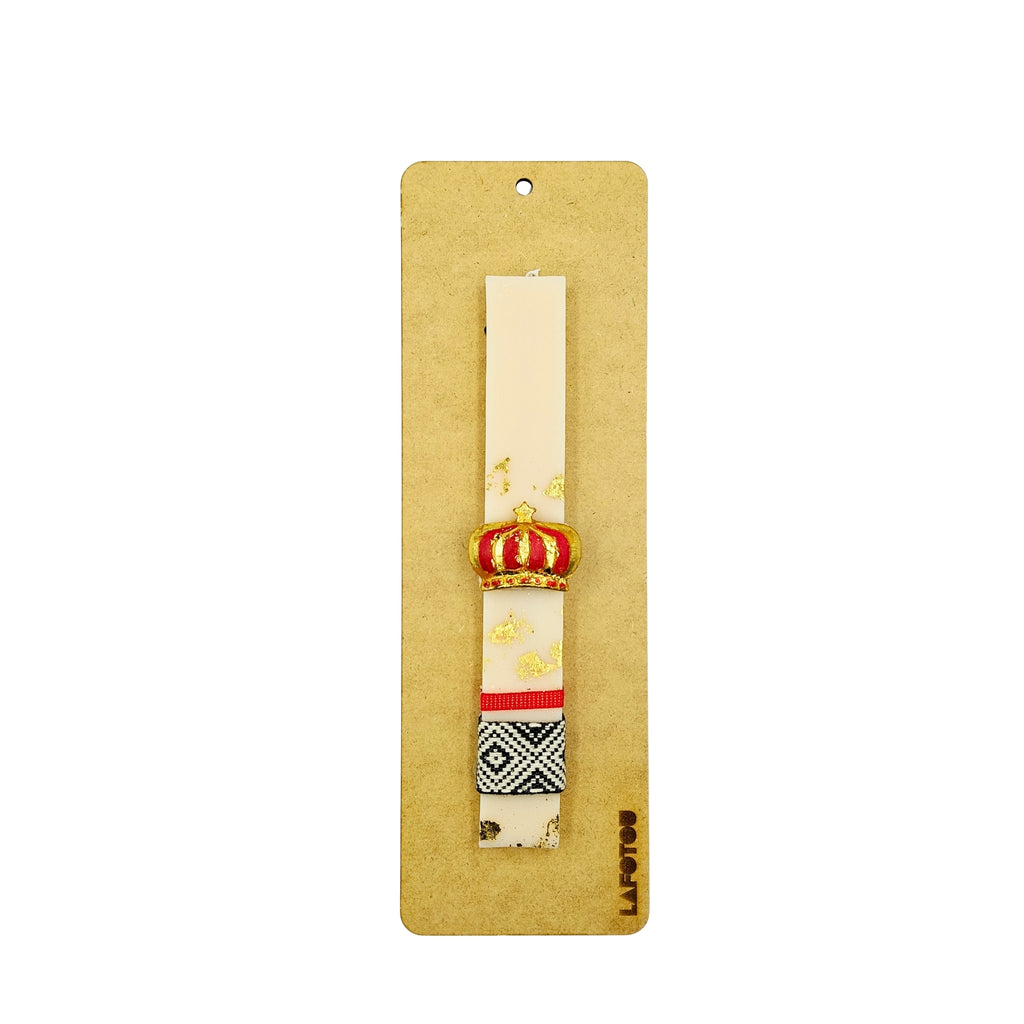 Λαμπάδα χειροποίητη "Queen"-LAFOTOU-IDEE | Home & Living Concept Store